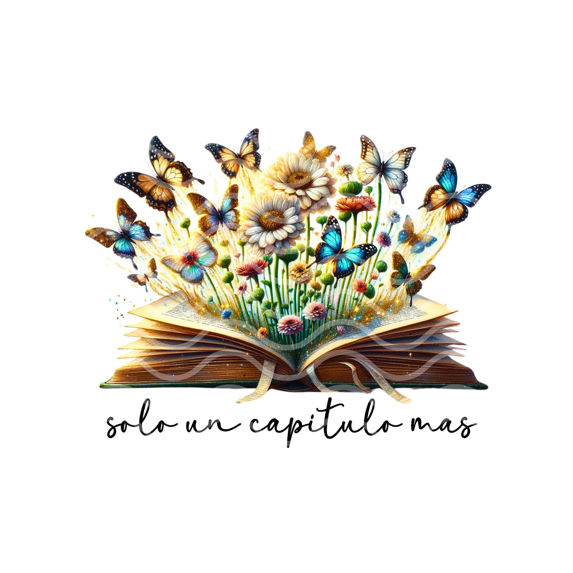 Solo Un Capitulo Mas, Libro Png, Libro Sublimacion, Book Clipart Png, Disenos De Libros Png, Mariposas Png, Book Png, Floral Book Designs