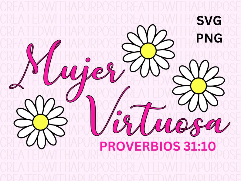 Mujer Virtuosa Png Sublimacion, Png Cristianos, Christian Png, Butterfly and Flowers Png, Frases Cristianas, Virtuous Women, Svg Cut File image 2