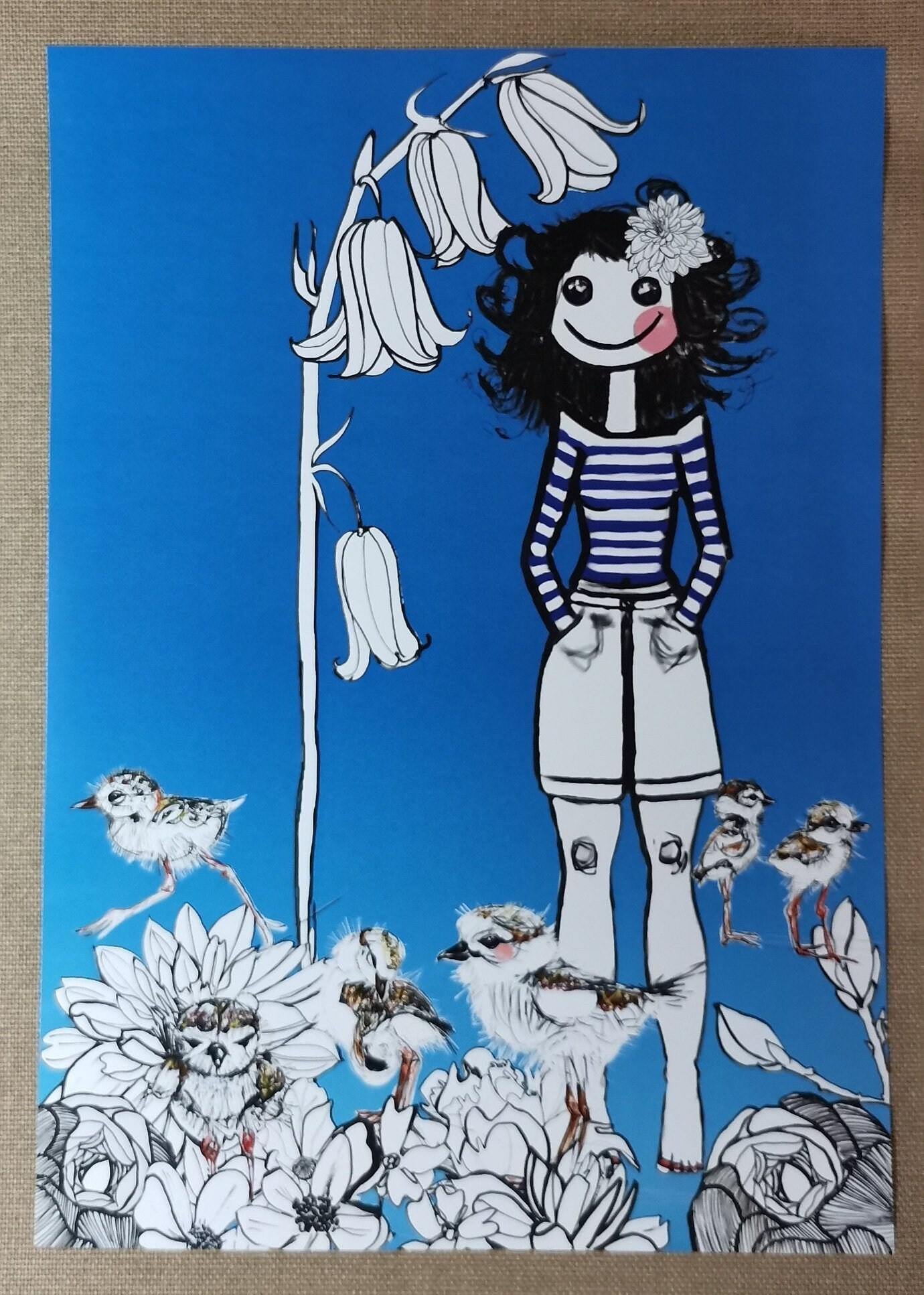 Illustration Personnage Féminin