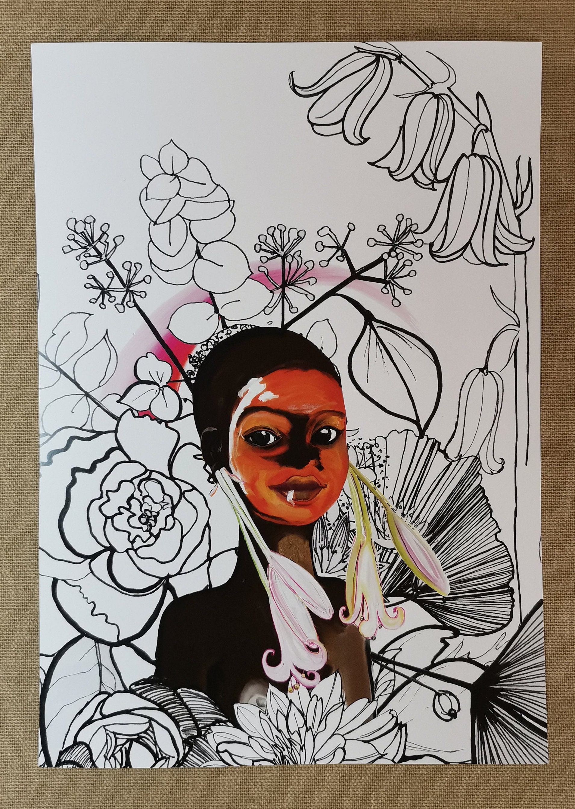 Illustration Enfant Vallée d'éthiopie