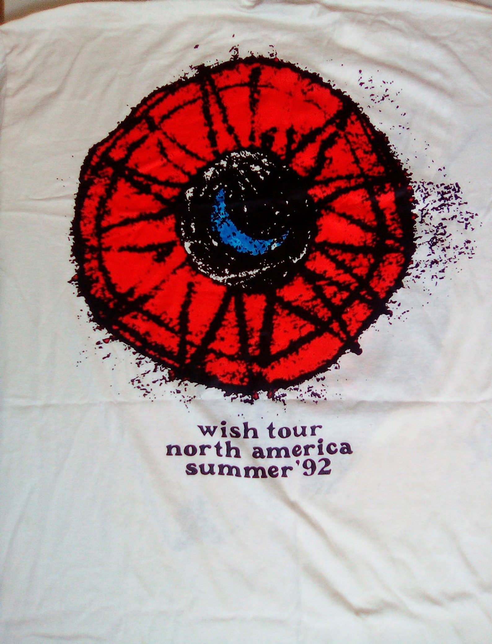 The Cure 1992 Wish Tour Tshirt True Vintage ULTRA RARE. Etsy UK