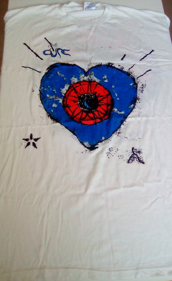 The Cure 1992 Wish Tour T-shirt, True Vintage, ULTRA RARE. Unworn