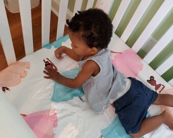 satin mini crib sheet
