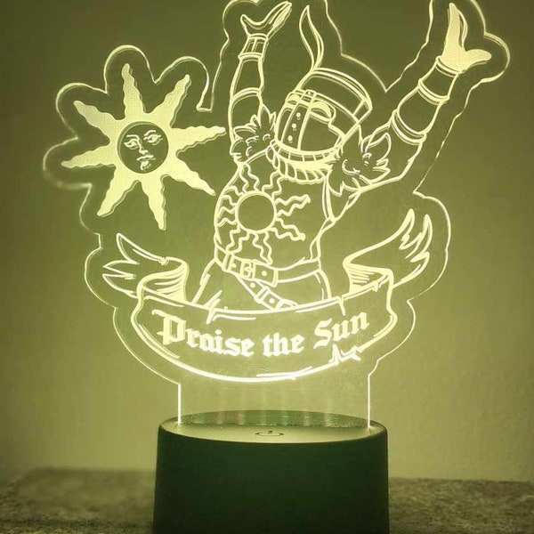 RGB Dark Souls Lamp - Praise the Sun