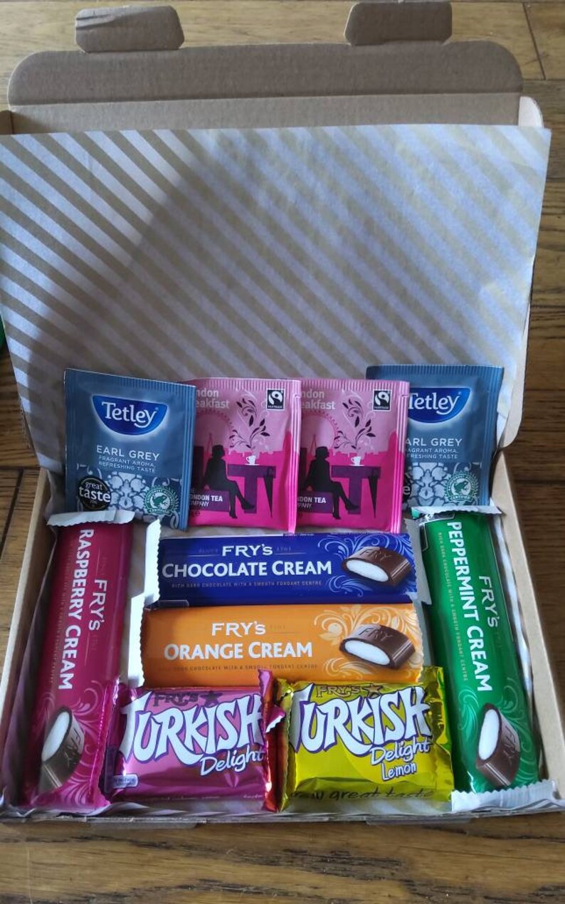 Turkish Delight & Fry's Chocolate Cream Bars Lovely Etsy