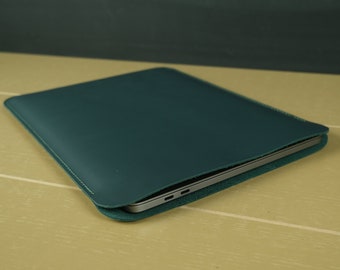 Custodia in pelle personalizzata per MacBook Air, custodia MacBook 2020, custodia per laptop da 16 pollici, copertura sottile in pelle per laptop, copertura MacBook Pro M1 da 13 pollici