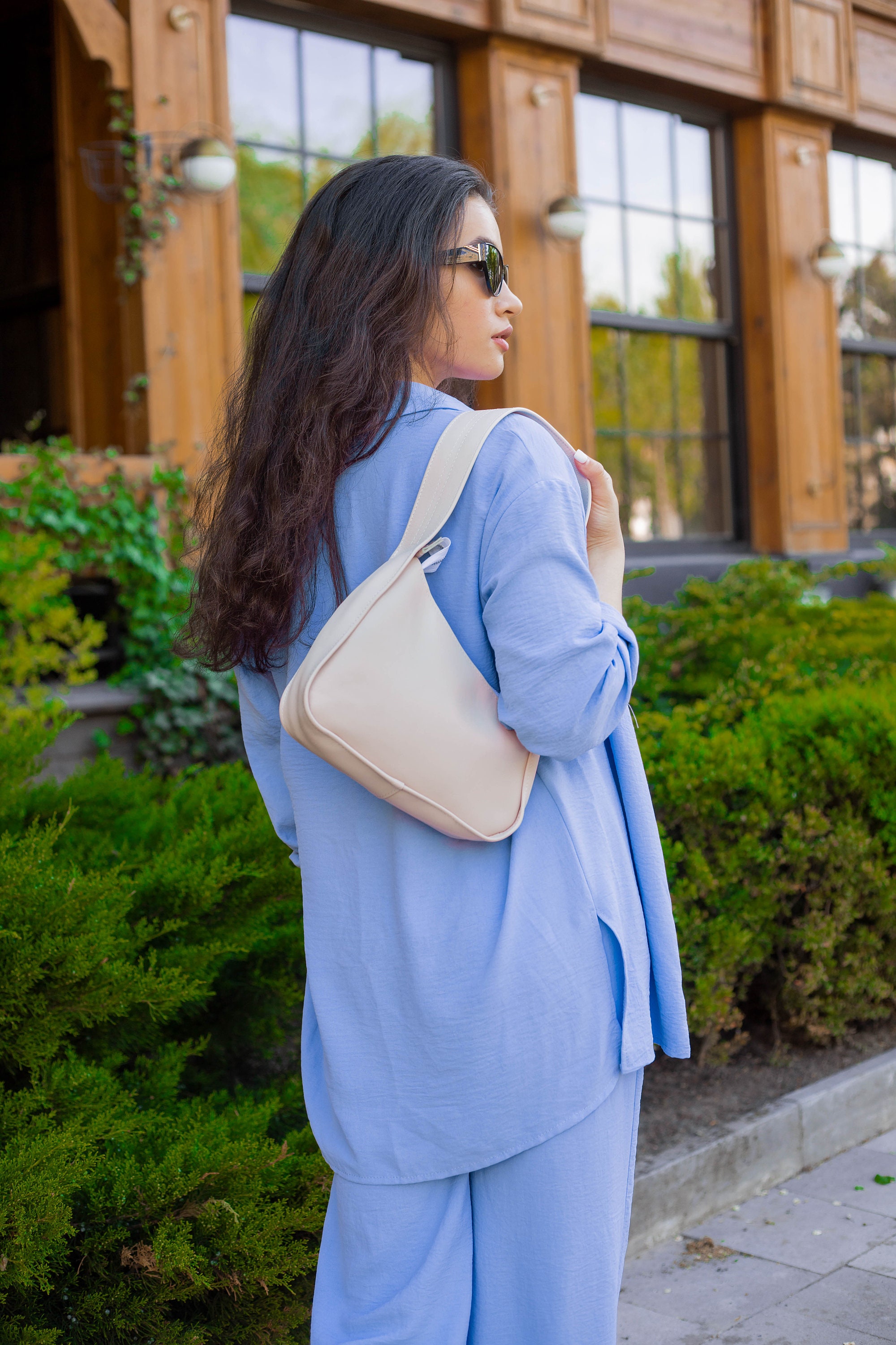 Personalized Women's Leather Shoulder Bag / Girlfriend Etsy