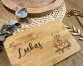 Personalized Children's Breakfast Board | birthday gift | wood | names | gift | birthday | breakfast board | Christmas