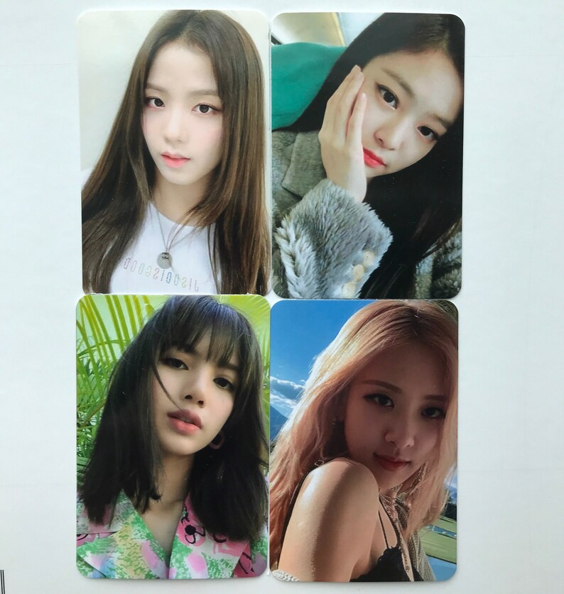BlackPink Selfie PhotoCards KPopPCMania | Etsy
