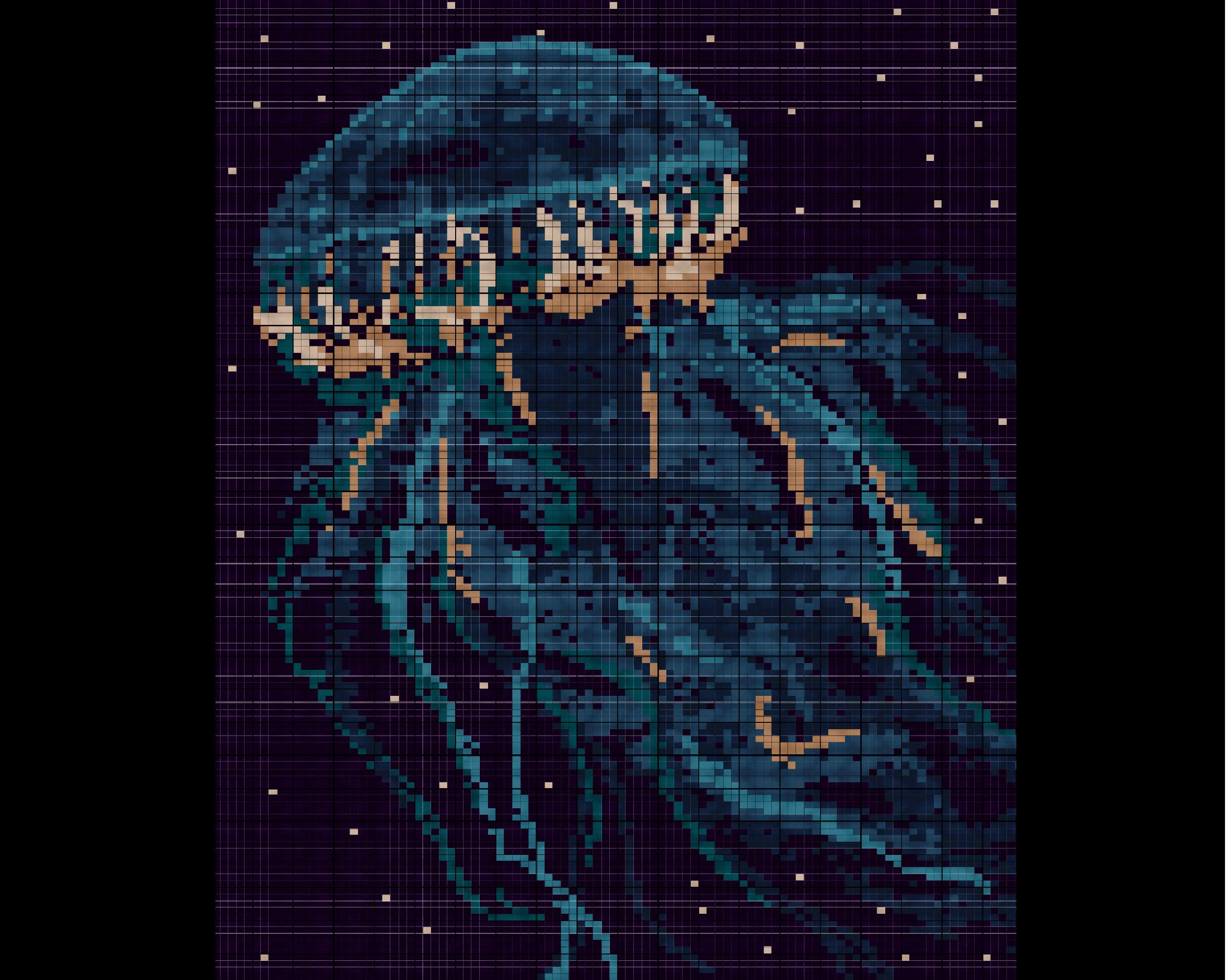 39 Crochet Jellyfish Patterns: Amigurumi, Rattles, Squish, and Keychains 24 Jellyfish Tapestry Crochet Pattern: Ocean Wall Hanging