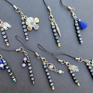 Trash Anime Bag Charm - Manga, Phone, Keychain, Zipper Pull