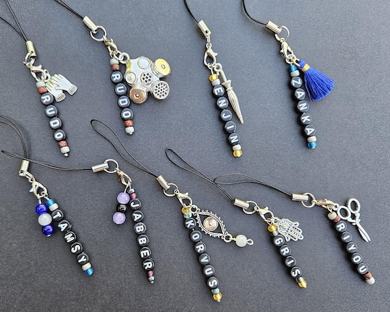 Trash Anime Bag Charm - Manga, Phone, Keychain, Zipper Pull