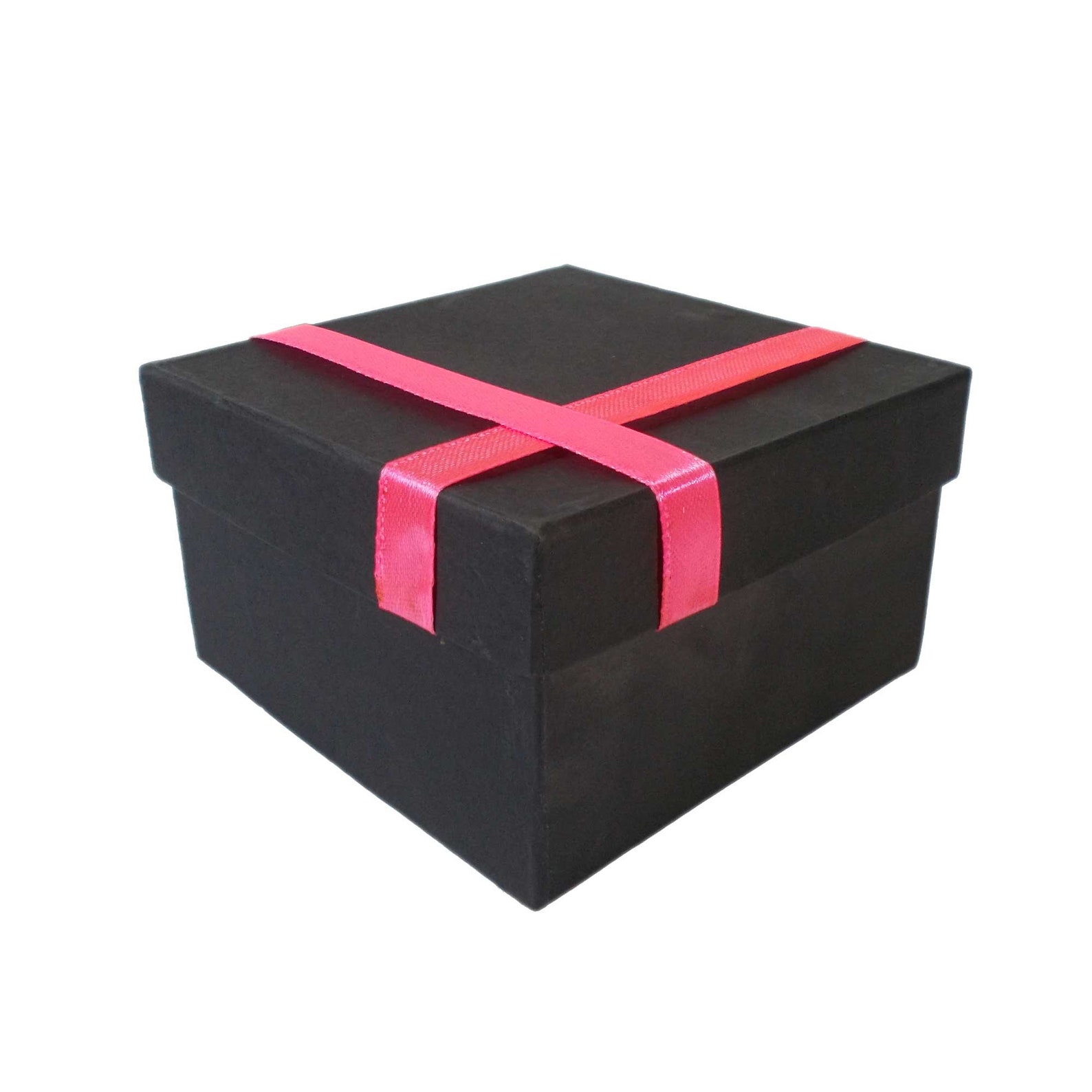 Handmade Multipurpose Empty Gift Box with Ribbon Lid Etsy