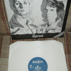 Judas Priest -Tyrant RARE 12&quot; White Vinyl British Import on Gull Records GULS 7612 Free US Shipping!
