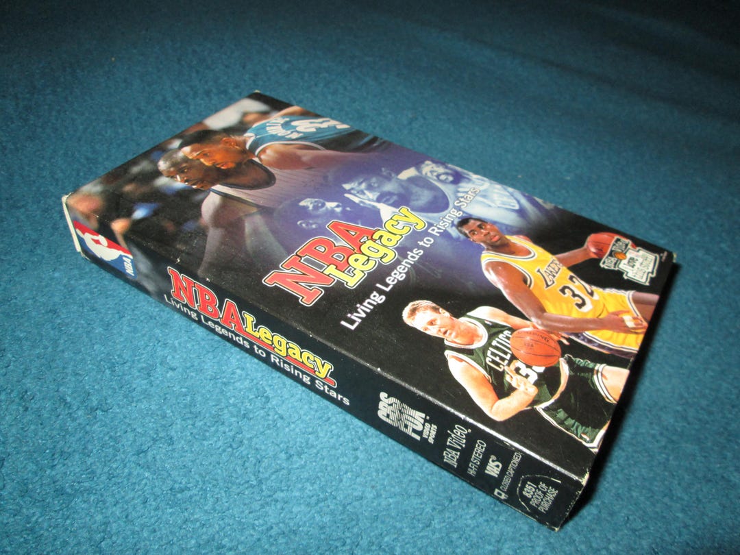 nba レトロ VHS SHAQ NBA Legacy -official Factory Release VHS Tape on Fox 8351