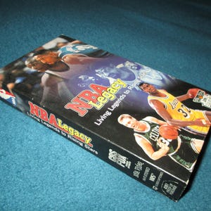 NBA Legacy -official Factory Release VHS Tape on Fox 8351