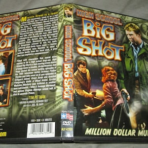 High School Big Shot -Original DVD Release on Alpha Video ALP4735D MST3K Free US Shipping!