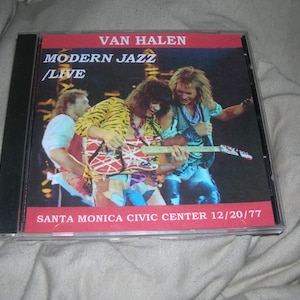 Edward Van Halen -modern jazz/live -raw and raunchy, young e.v.h. burns on this incredible cd -free us shipping!