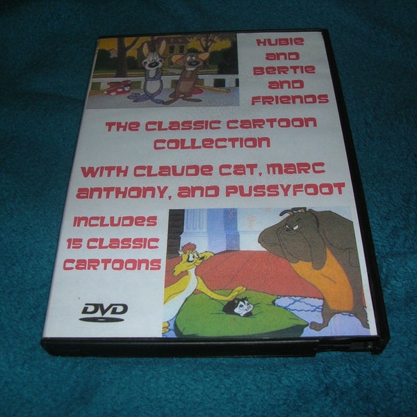 Hubie and Bertie and friends-all 15 of their cartoons one DVD-Free us shipping!