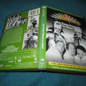 The Three Stooges -In Orbit Official Factory Released DVD on Columbia 01870 Carol Christensen Edson Stroll Free US Shipping!