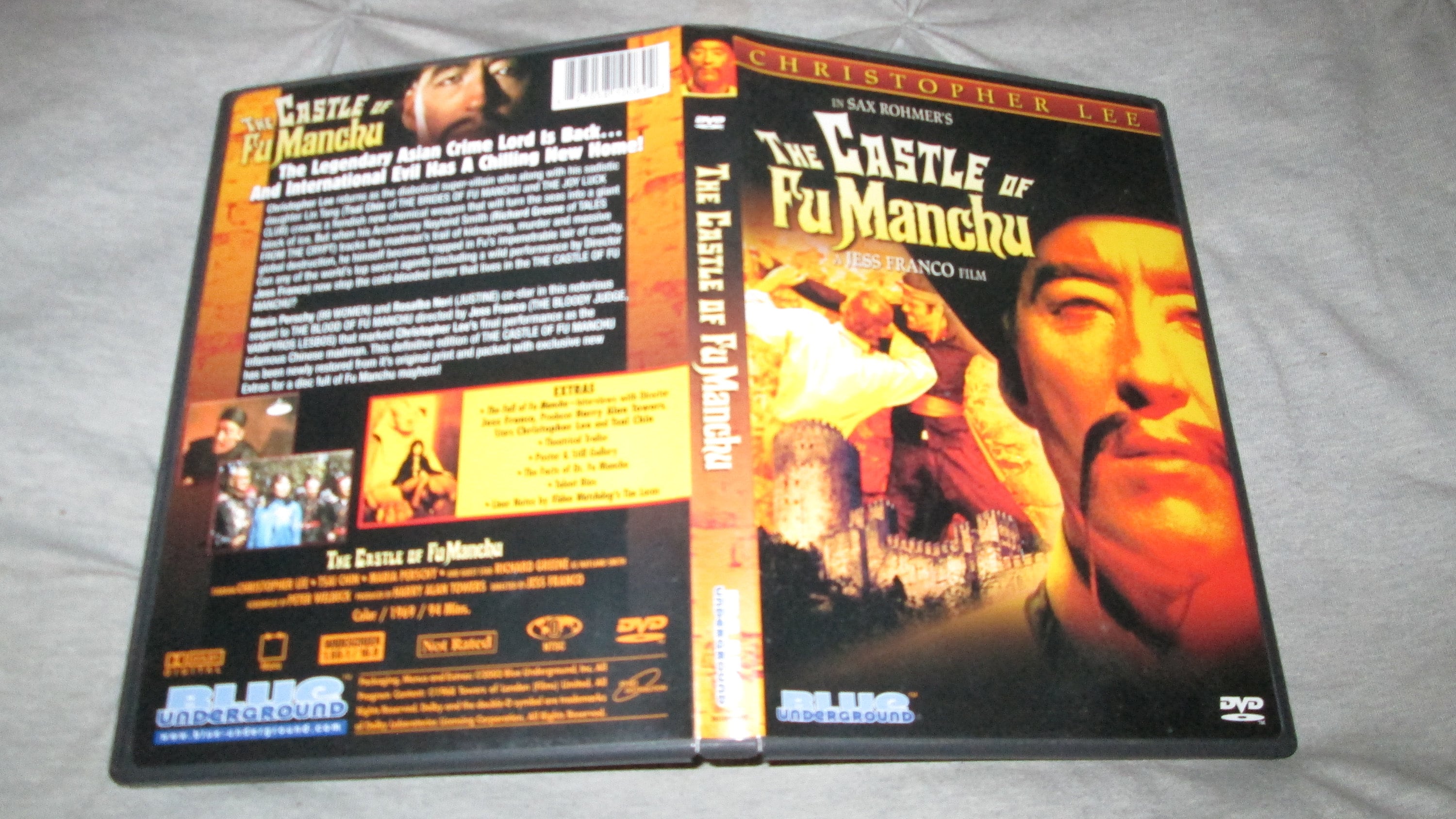 The Castle of Fu Manchu -official DVD Release on Blue Underground