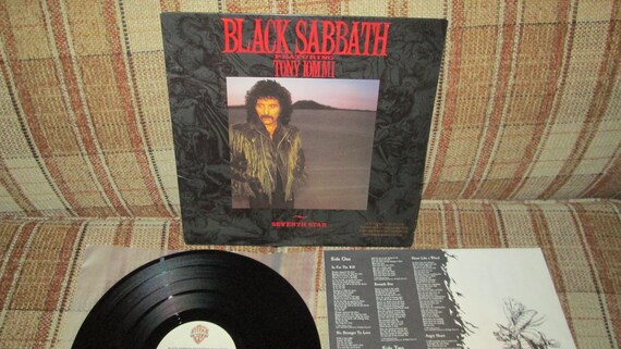 Black Sabbath -seventh Star American Vinyl PROMO Release Album on