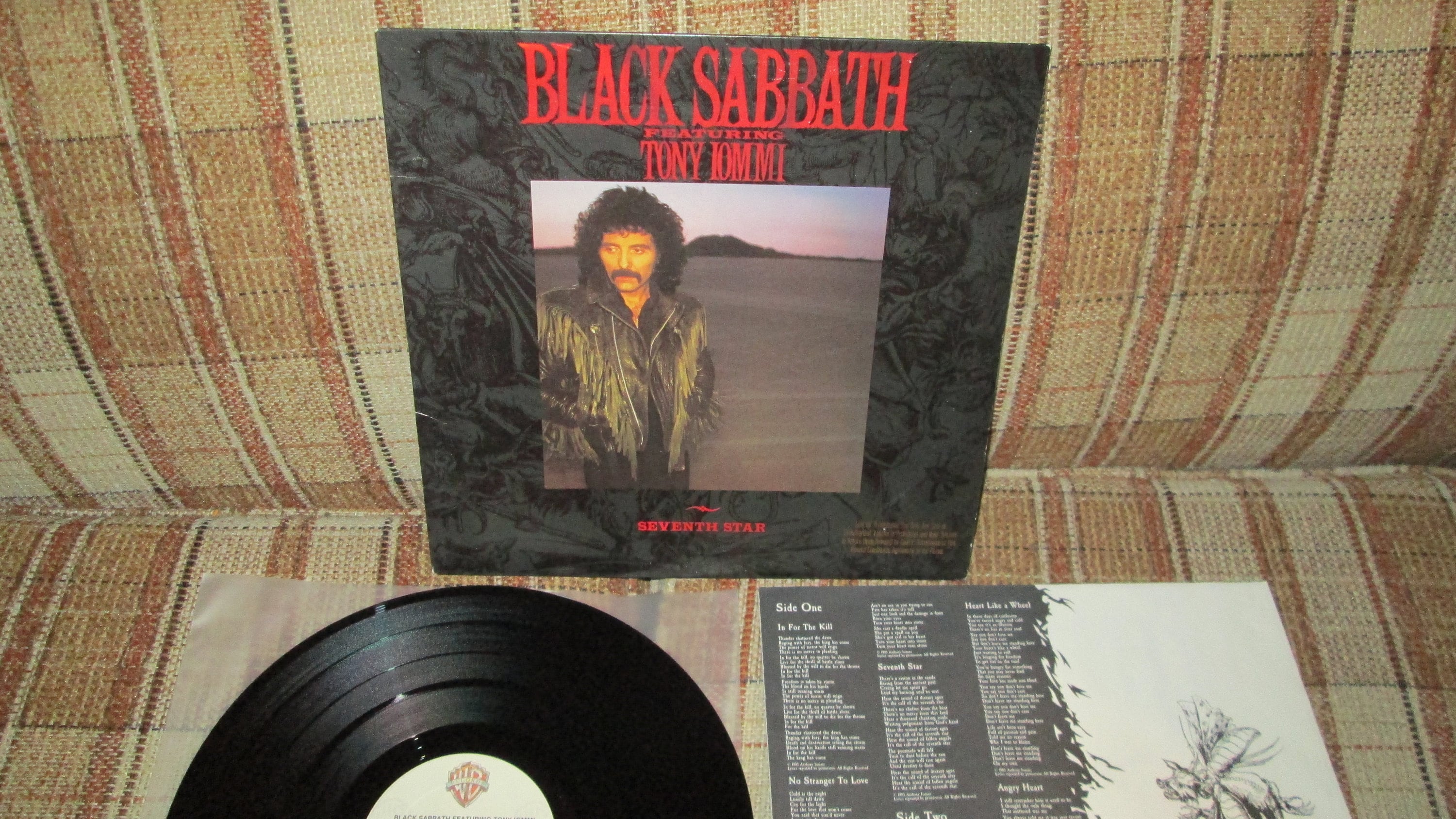 【LP 国内盤帯付】BLACK SABBATH SEVENTH STAR Black Sabbath Featuring Tony Iommi – Seventh Star – Vinyl