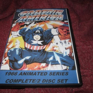 Captain America 1966 Cartoon Series on DVD Highest Quality on - Etsy Ireland Captain America 1966 Cartoon Series on DVD Highest Quality on - Etsy Ireland