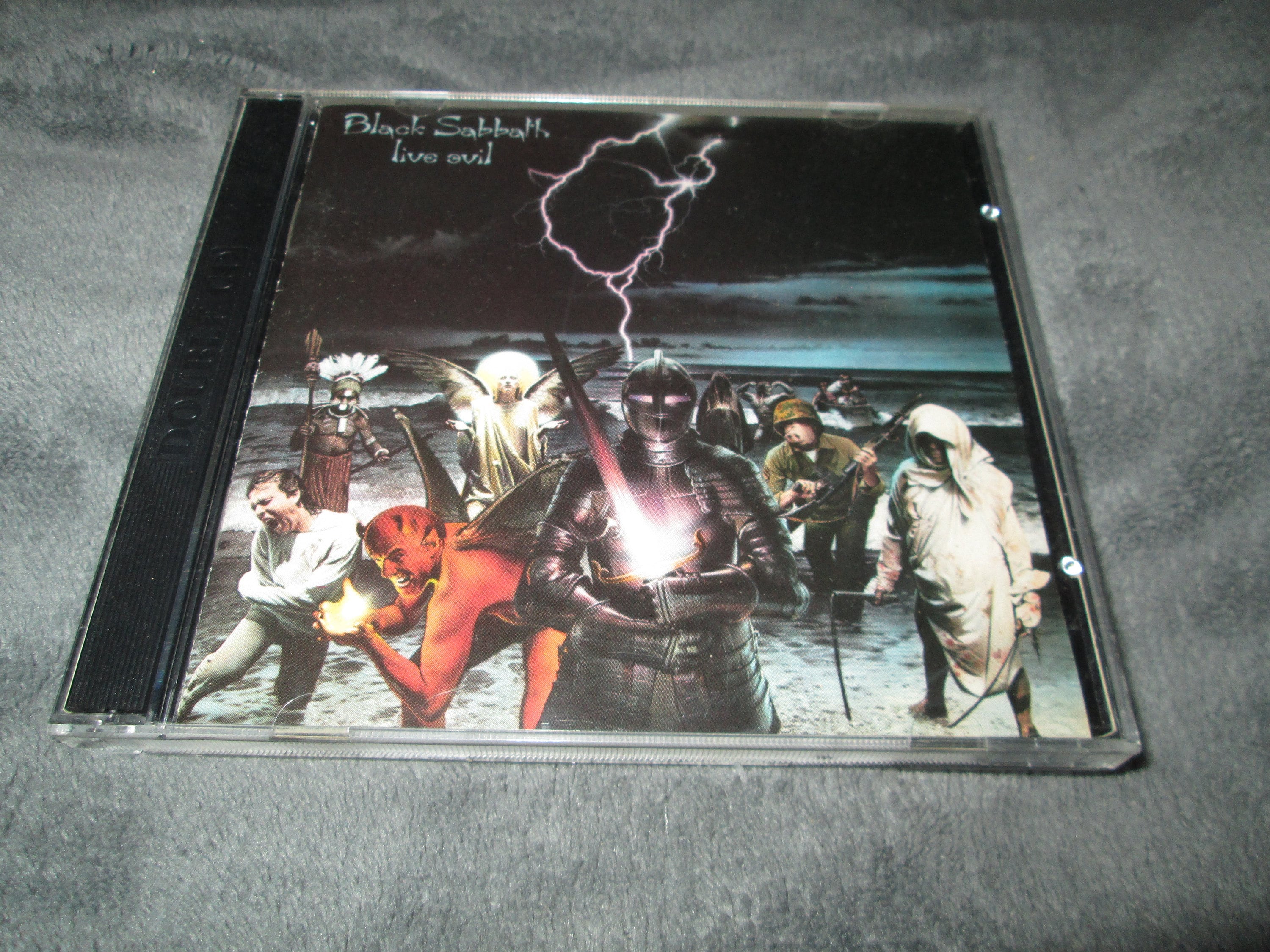 Black Sabbath -live Evil W/dio Original 1982 Double CD