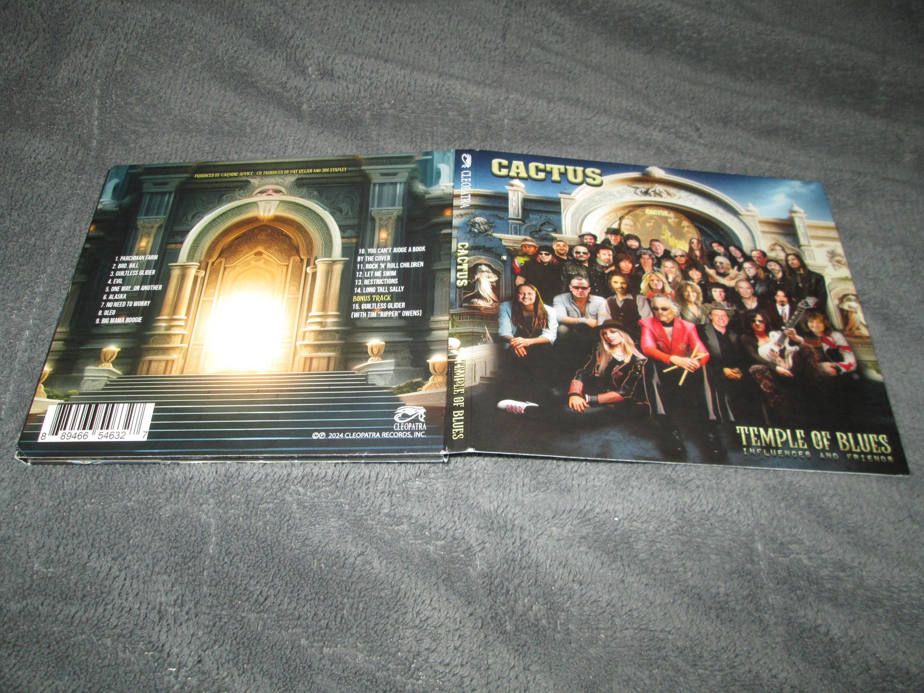 Cactus -temple of Blues Official Factory Release CD on Cleopatra CLO 5563  Appice Borgert Sheehan Snider Jackson Free US Shipping! - Etsy