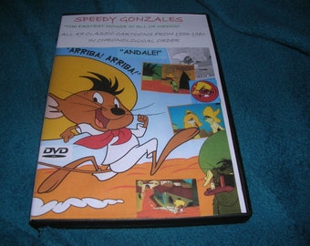 Speedy Gonzales collection-all 47 cartoons on this huge 3 DVD set More than any other set on the net Free US Shipping