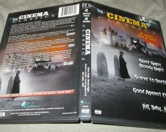 Cinema Classics 4 horror movies on one DVD Official Release on Dart Distributing 90160 Free US Shipping!