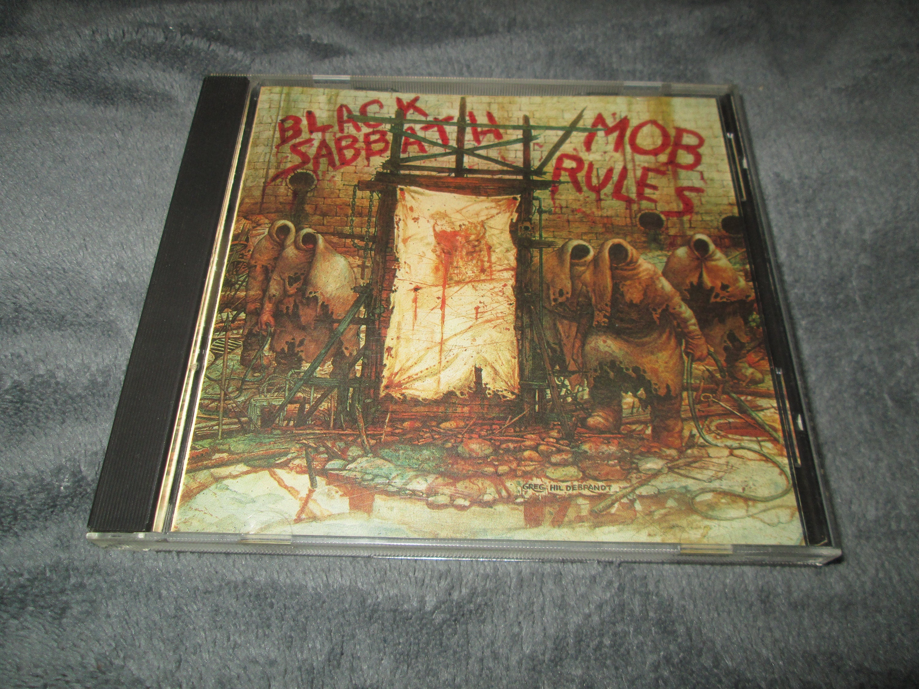 Black Sabbath -mob Rules Original 1981 CD Release W/longcase