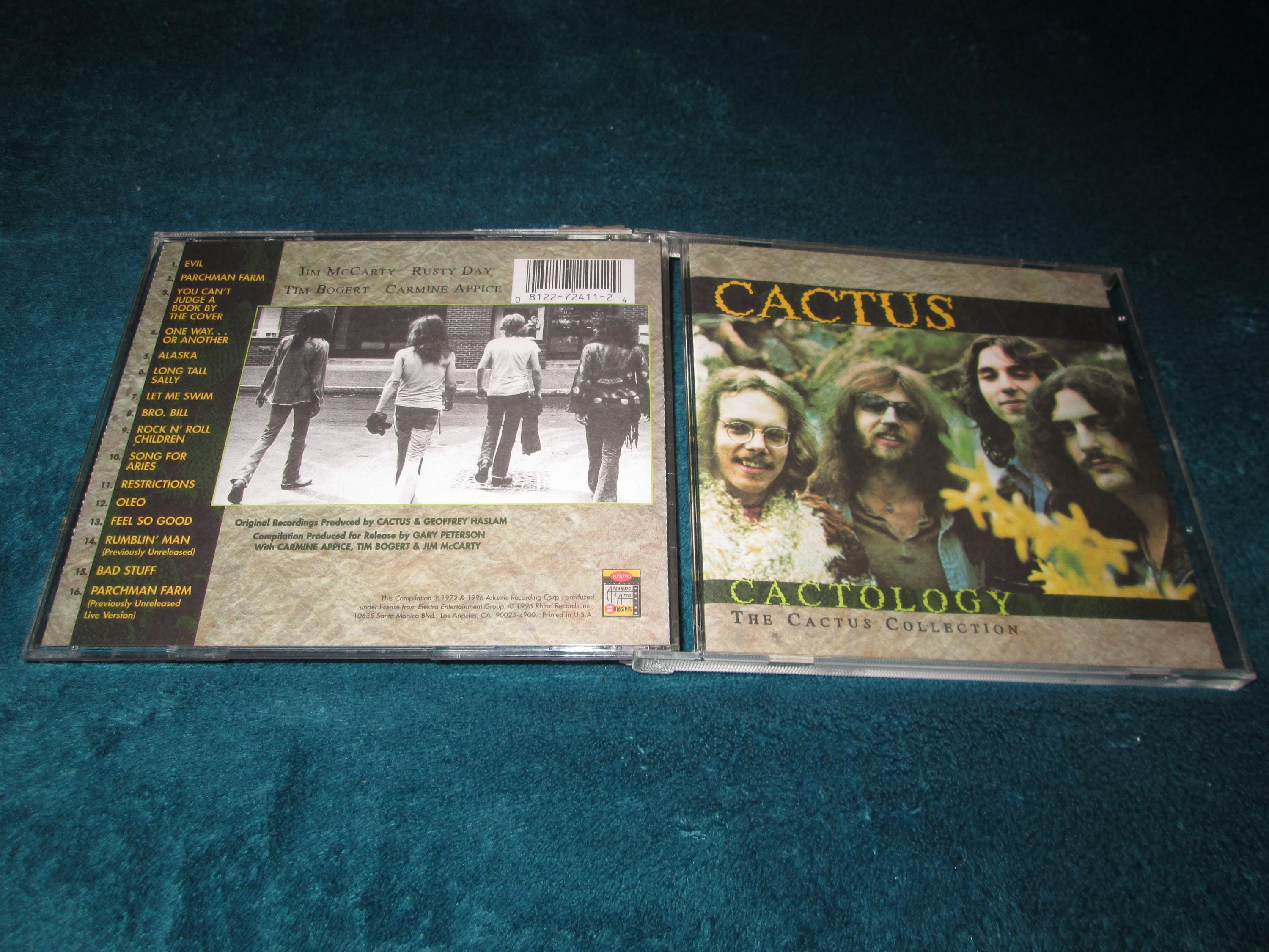 Cactus -cactology :the Cactus Collection Official Factory Release CD on  Rhino R2 72411 Parchment Farm Let Me Swim Free US Shipping! - Etsy
