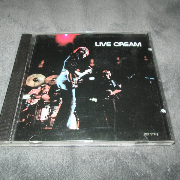 Cream -Live Cream 1970 Original Issue CD on Polydor 827 577-2 Y-1 Free US Shipping!