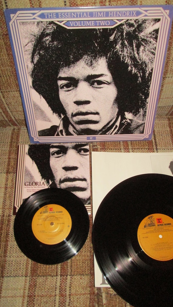 Jimi Hendrix 2枚組レコード ディープパープル.ジミー