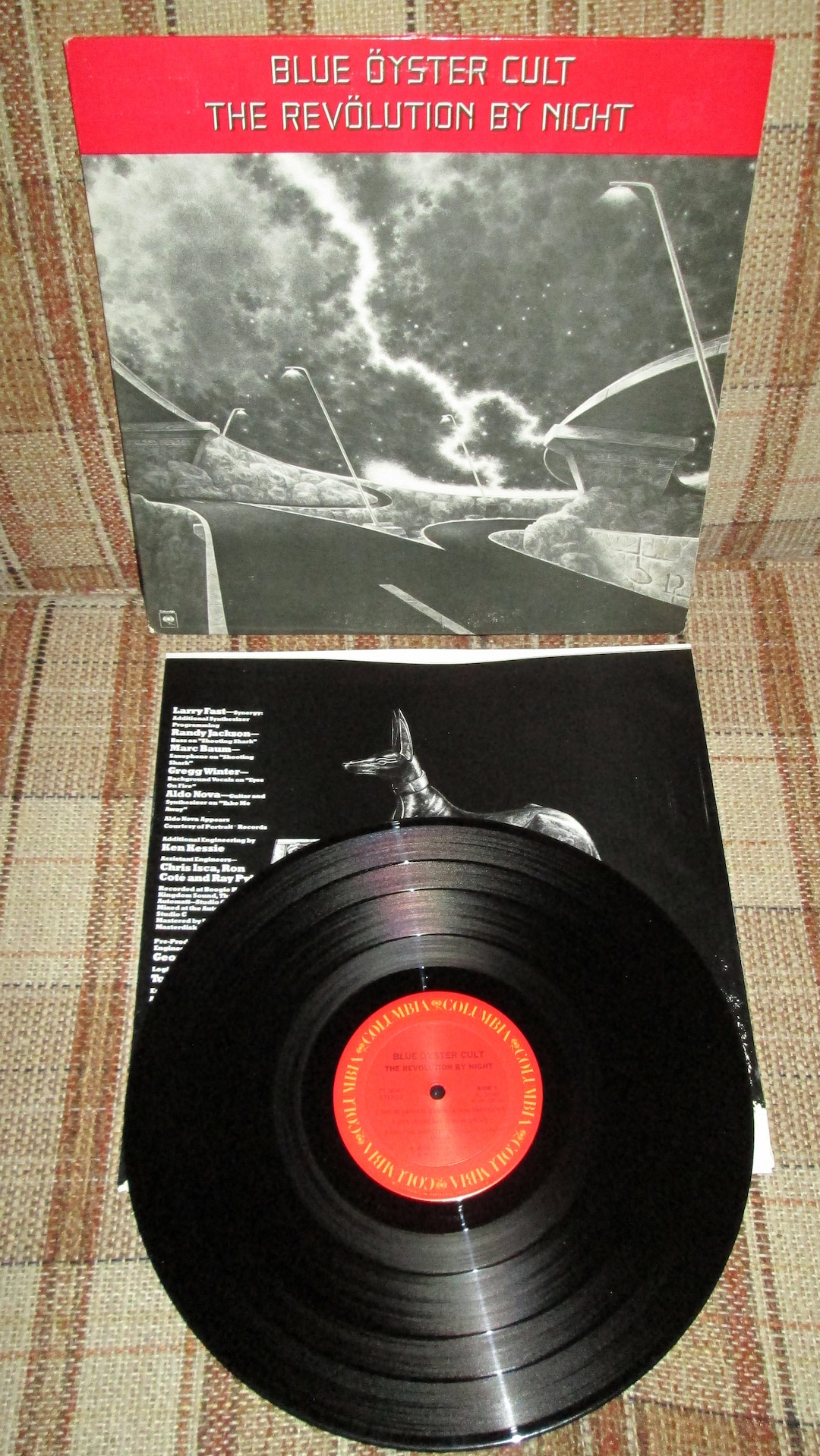 Blue Oyster Cult the Revolution by Night Promo Copy on Columbia Records