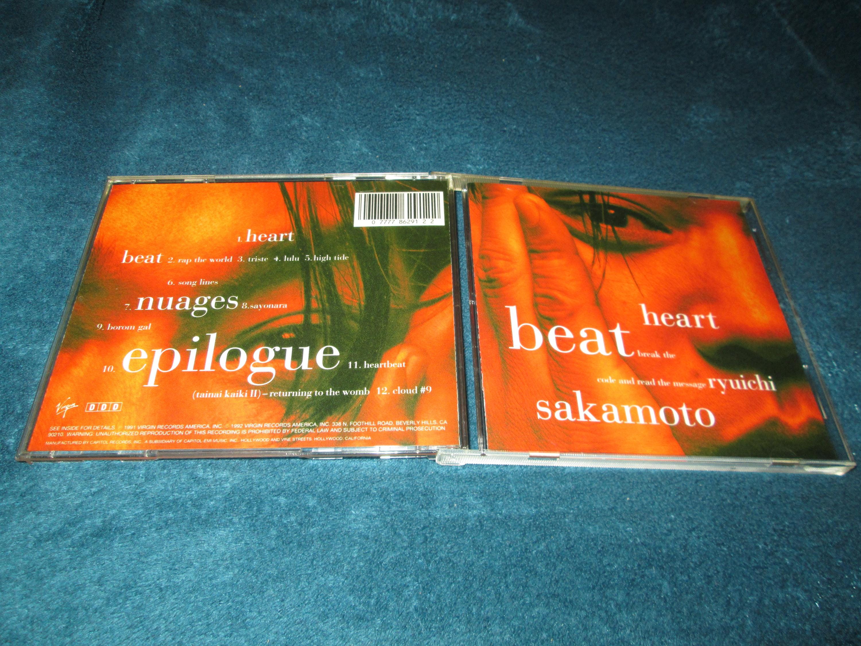 坂本龍一 Heartbeat Ryuichi Sakamoto ⁄ 中古CD HEARTBEAT ハート