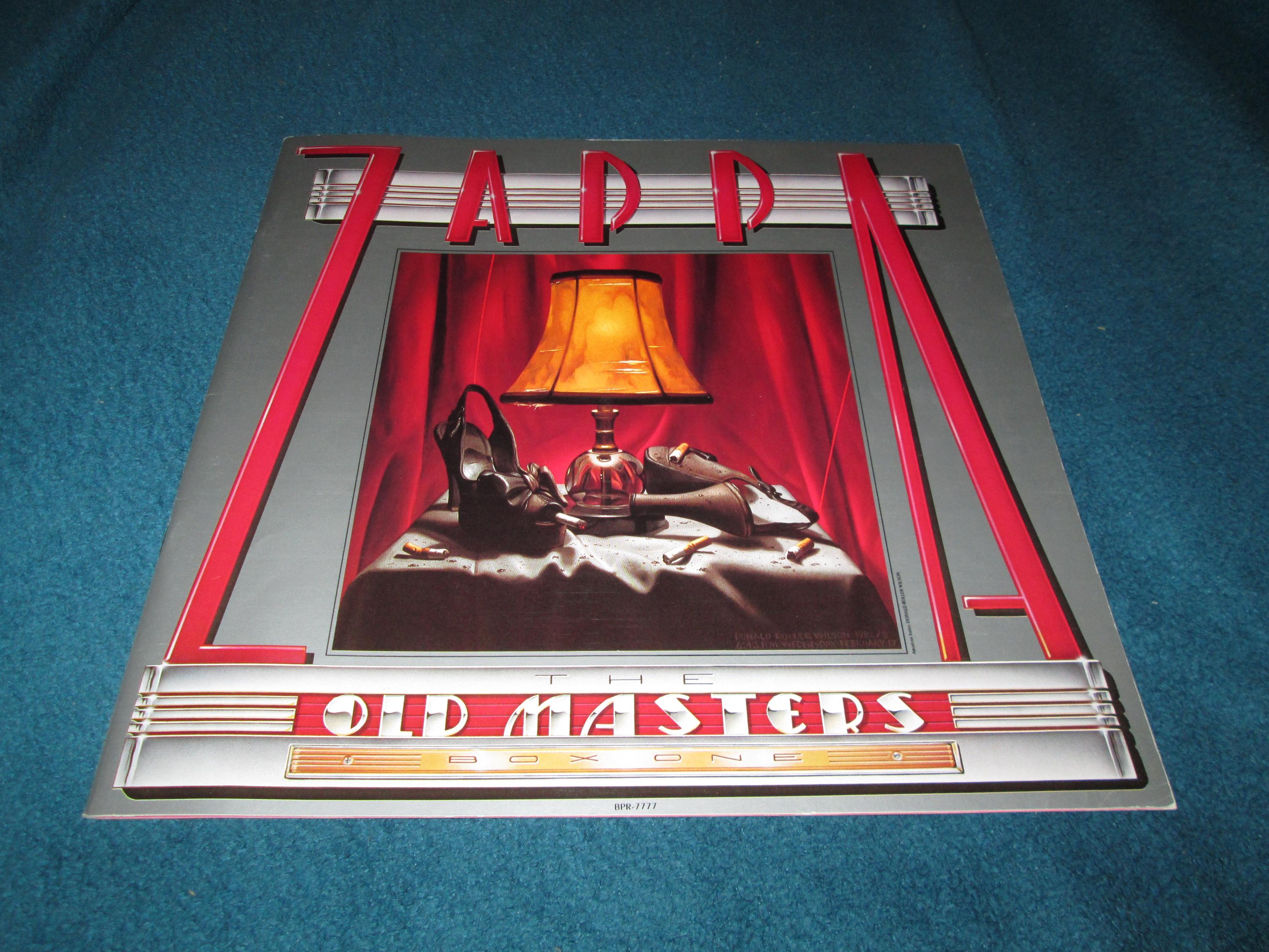 Frank Zappa -the Old Masters Box 1 6 Vinyl Lp's & the Mystery Disc