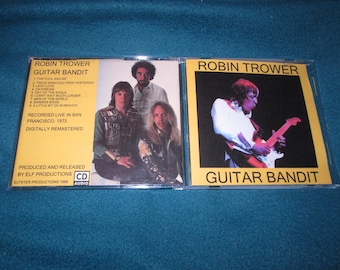 Robin Trower -Guitar Bandit/Live Recorded in San Francisco 1973 Not Factory CD on Elfster Free US Shipping!