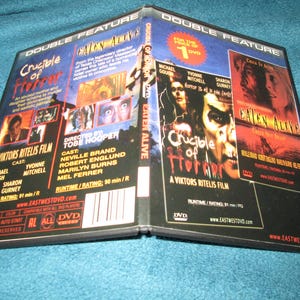 Crucible of Horror/Eaten Alive -Double Feature 2 Movies on one DVD with Slim case on EastwestDVD H5510 Free US Shipping!