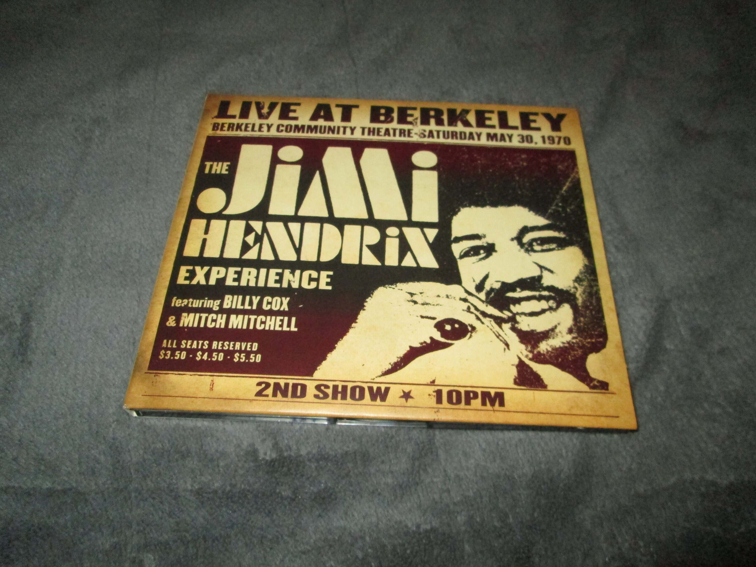 Jimi Hendrix -live at Berkeley Original 2003 Issue CD on Hendrix