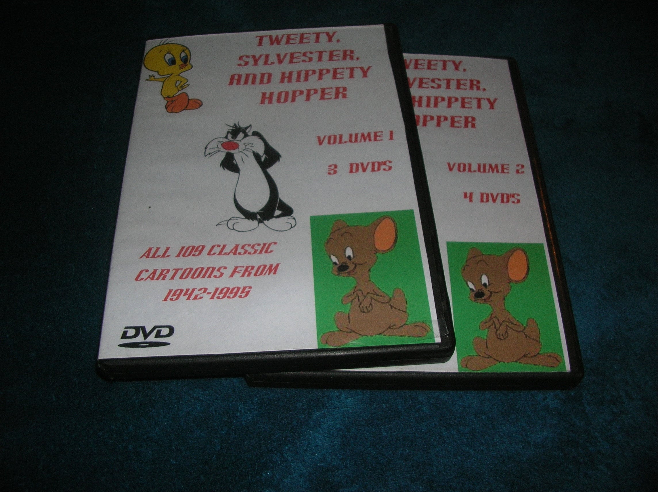 Tweety Sylvester and Hippity Hopper DVD Cartoon - Etsy Tweety Sylvester and Hippity Hopper DVD Cartoon - Etsy