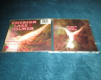 Emerson Lake and Palmer -First Album w/Lucky Man on CD Original First Pressing on Atlantic 19120-2 Take a Pebble Free US Shipping!
