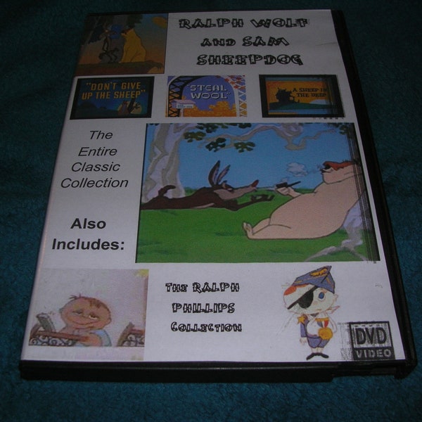 Ralph Wolf and Sam Sheepdog -The Entire Classic Collection -Includes the Ralph Phillips Collection Free US Shipping!