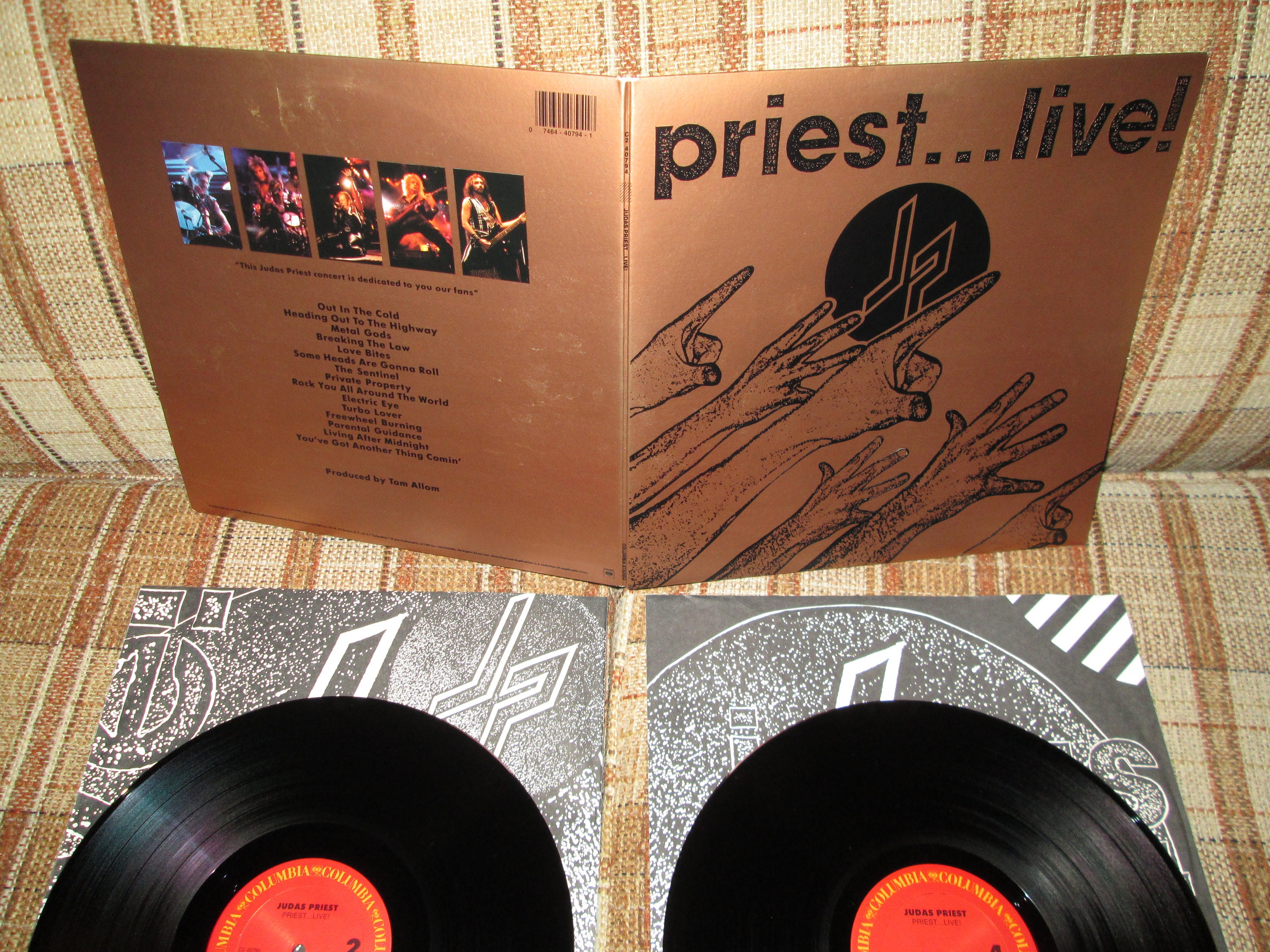 Judas Priest PRIEST LIVE ! CD