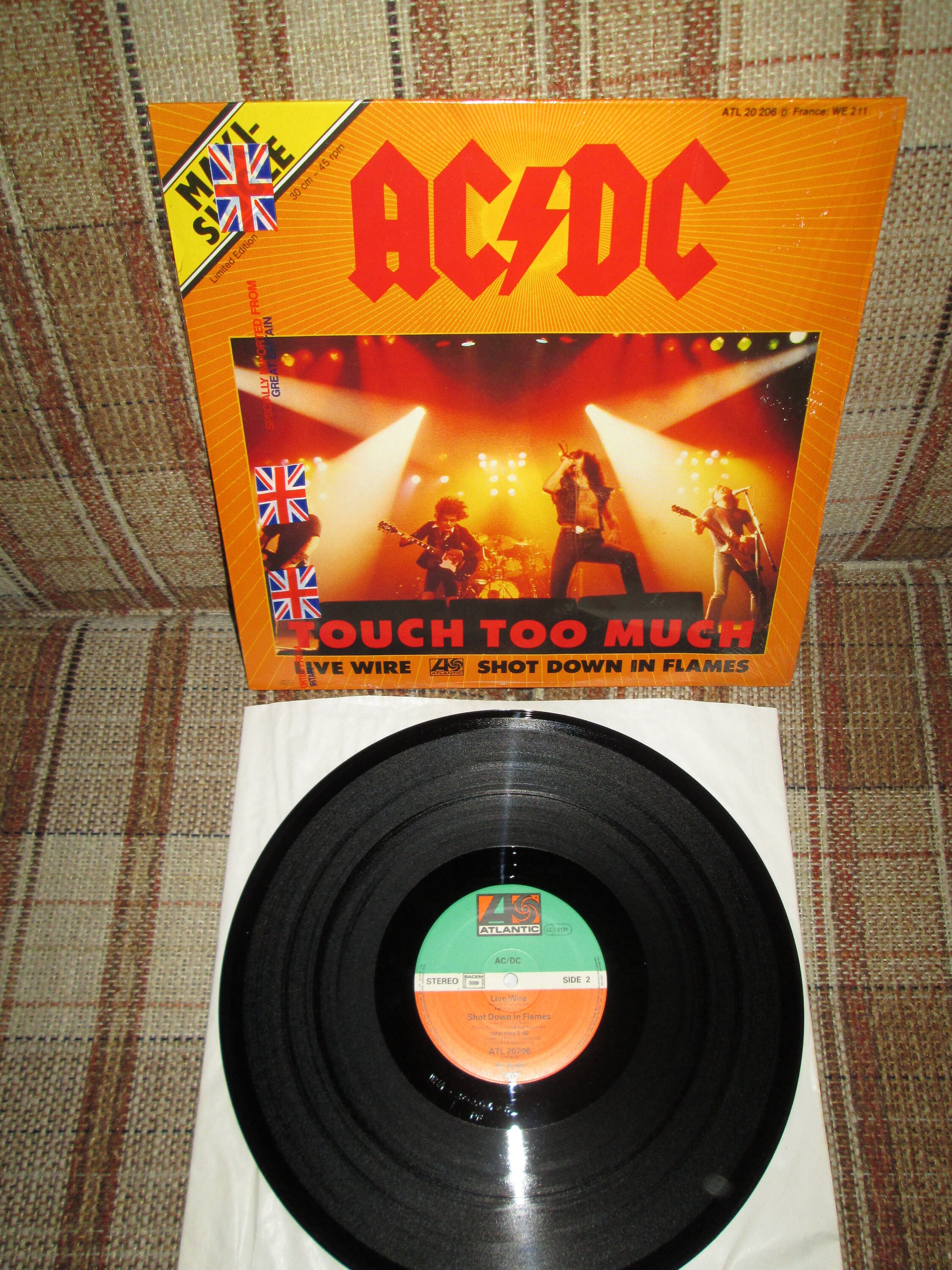 Ac/dc 45 Rpm Records - Etsy