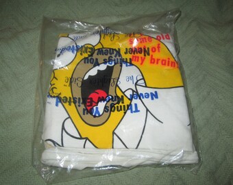 The Simpsons -Rare T-Shirt Out of Print and Still Sealed in bag -Free US Shipping!