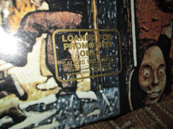 Van Halen -fair Warning PROMO Copy on Warner Brothers