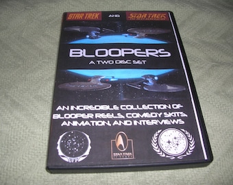 Star Trek -Bloopers original series, next gen, ds-9, and voyager with extras -free us shipping
